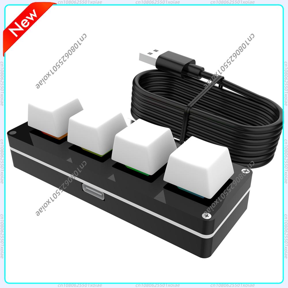 Gaming Keyboard 1 Hand - 3 Key 1 Knob/4 Key One