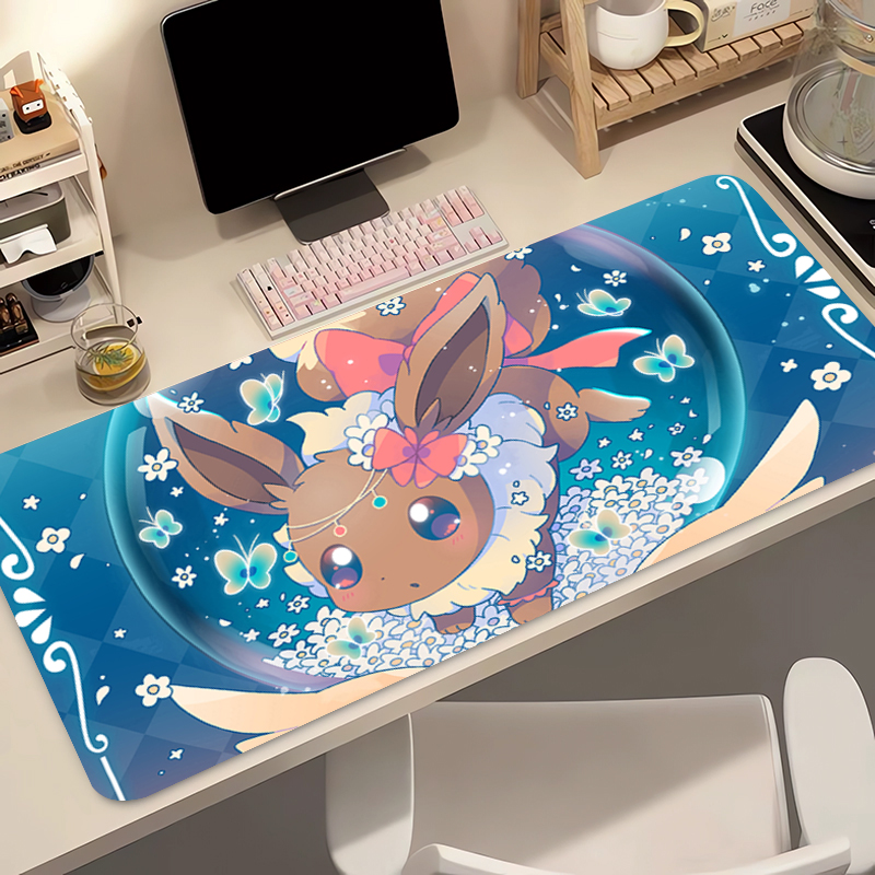 Gaming Keyboard Best - Anime Mouse Pad 90x40cm Pokemon Eevee