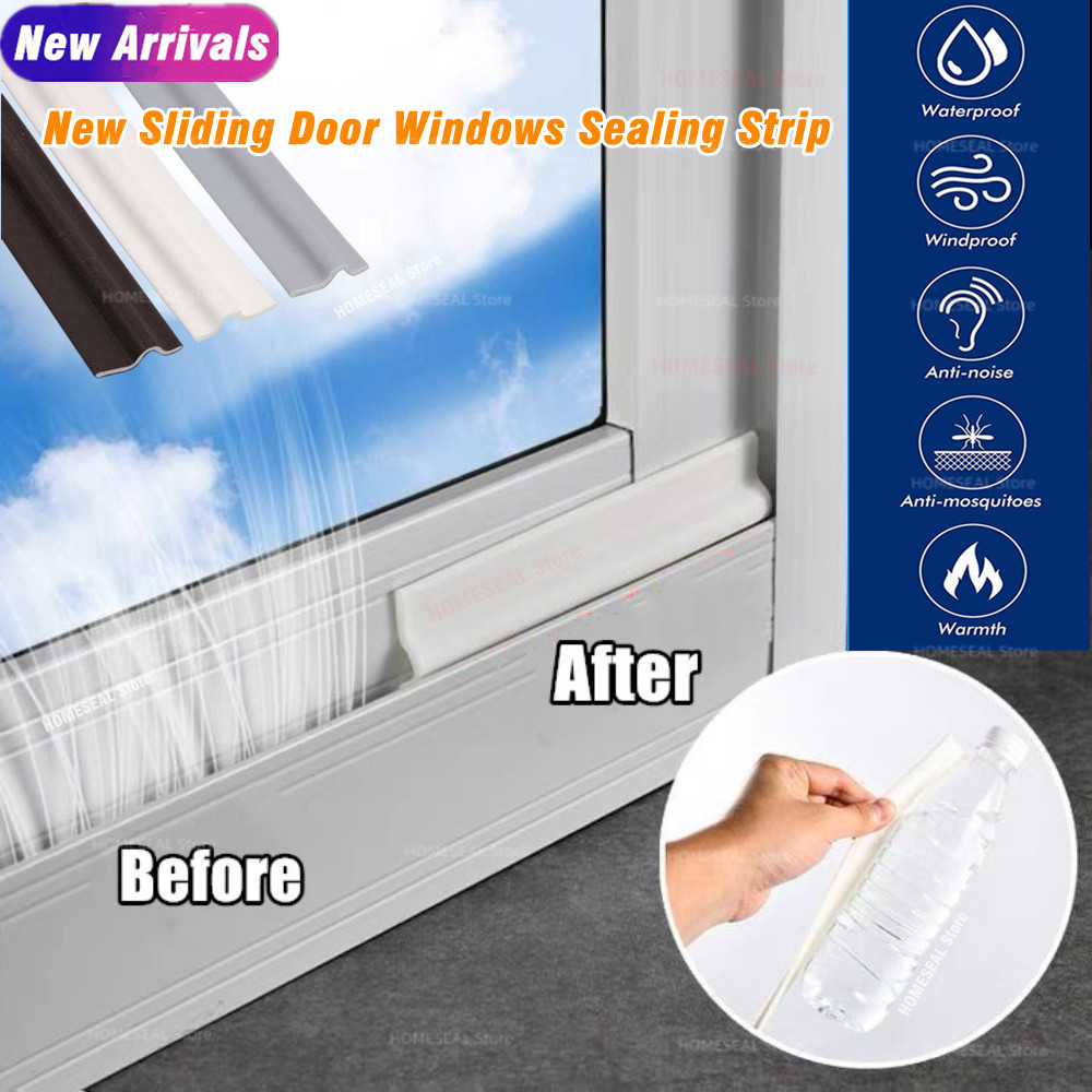 Polyurethane Foam Sheet - 40M Sliding Window Seal Strip White