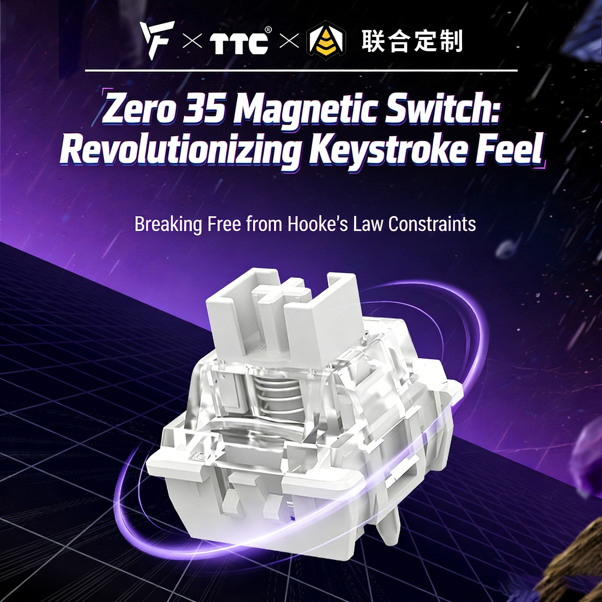 Gaming Keyboard Magnetic Switches - TTC 035 Original Magnetic Switch 35gf