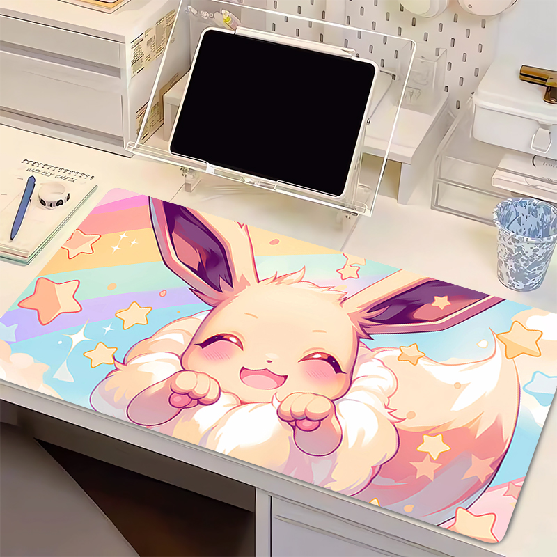 Gaming Keyboard Best - E-sports Mouse Pad P-Pokemon Eevee Office