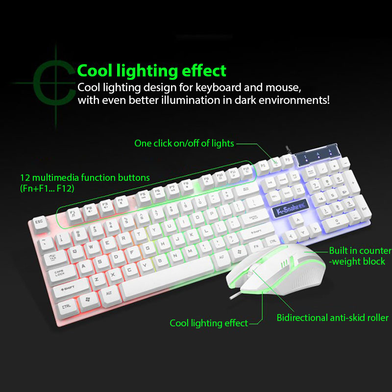 KM320 Keyboard And Mouse Set W - Gaming Keyboard And Mouse Combo incelemesi ve fiyatı
