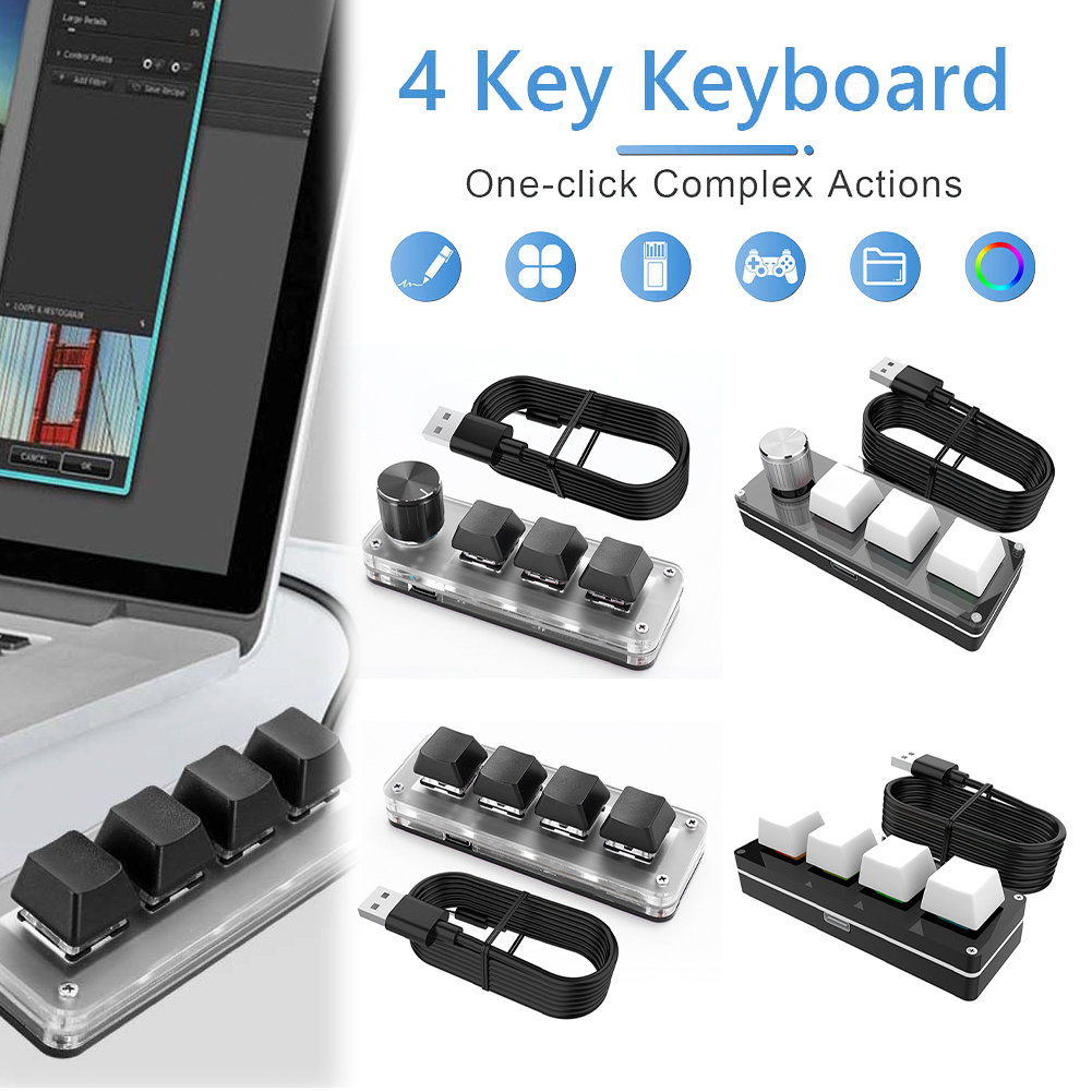 RGB Wired USB Mechanical Gamin - Gaming Keyboard 1 Hand incelemesi ve fiyatı