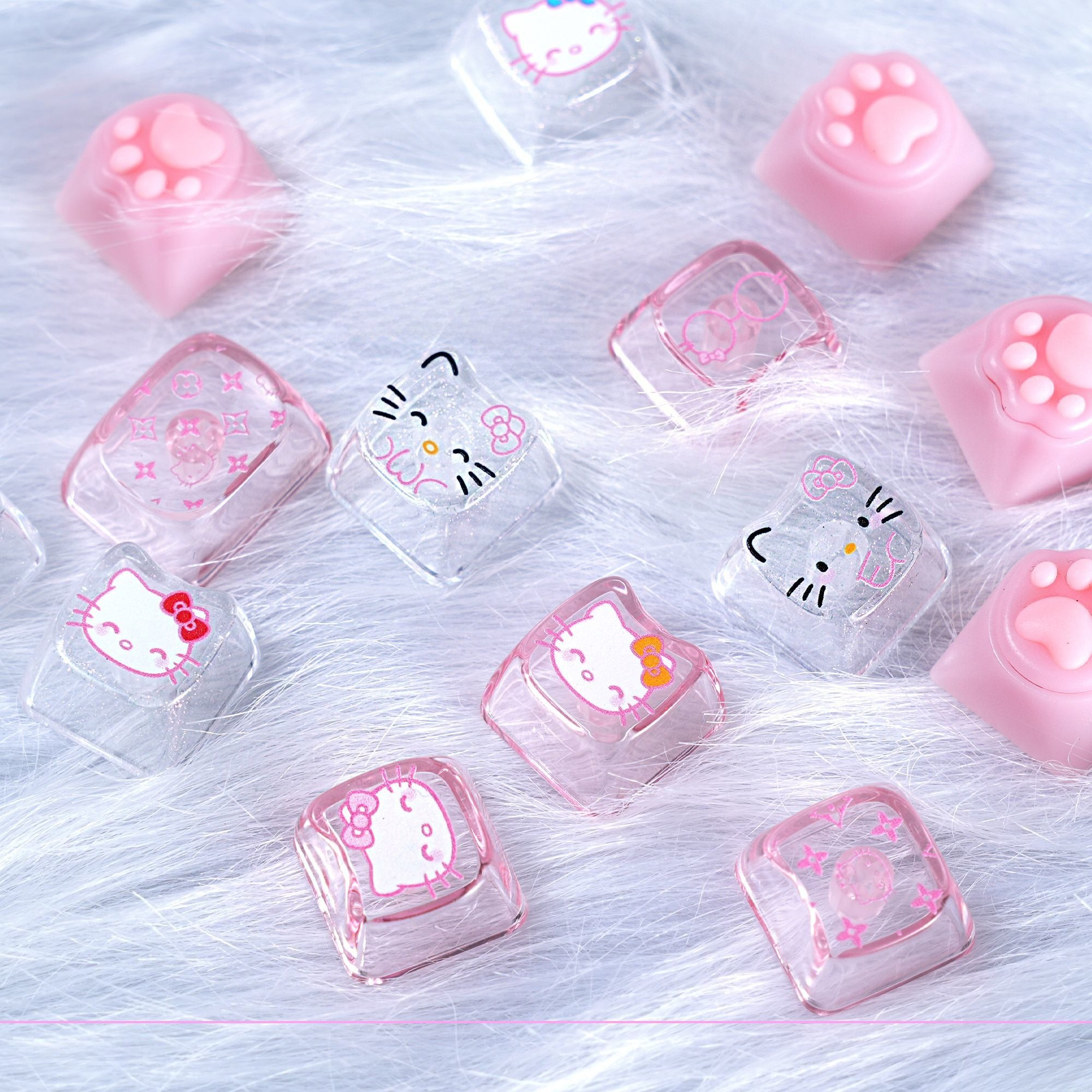 Anime Sanrio Hello Kitty Trans - Gaming Keyboard Magnetic Switches incelemesi ve fiyatı
