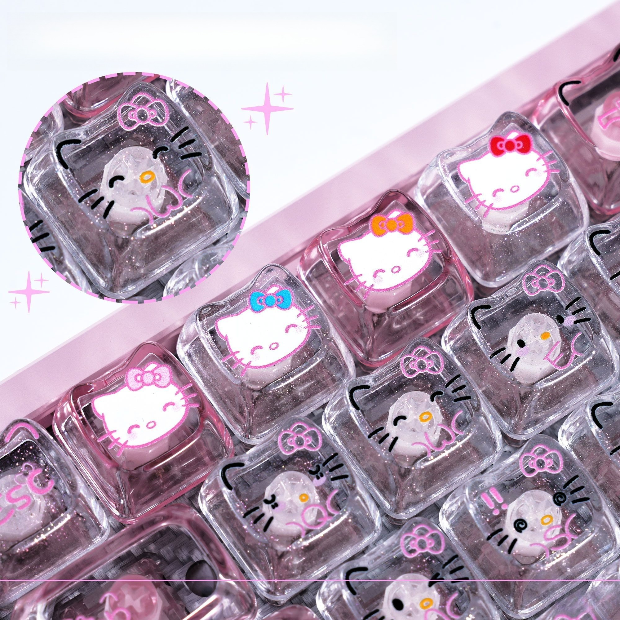 Anime Sanrio Hello Kitty Trans - Gaming Keyboard Magnetic Switches incelemesi ve fiyatı