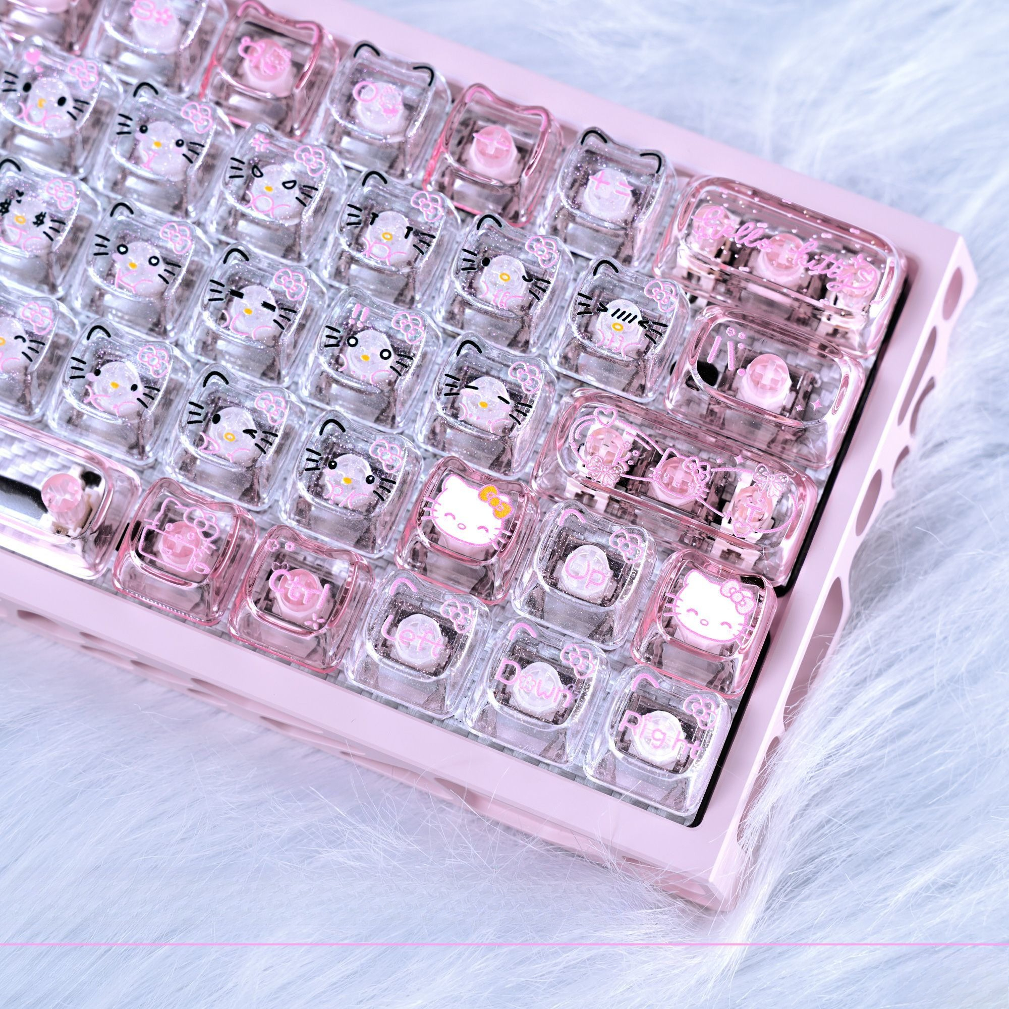 Anime Sanrio Hello Kitty Trans - Gaming Keyboard Magnetic Switches incelemesi ve fiyatı