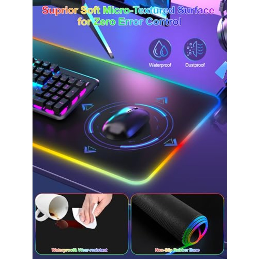 Mouse Pad with 15W Wireless Ch - Gaming Keyboard No Number Pad incelemesi ve fiyatı