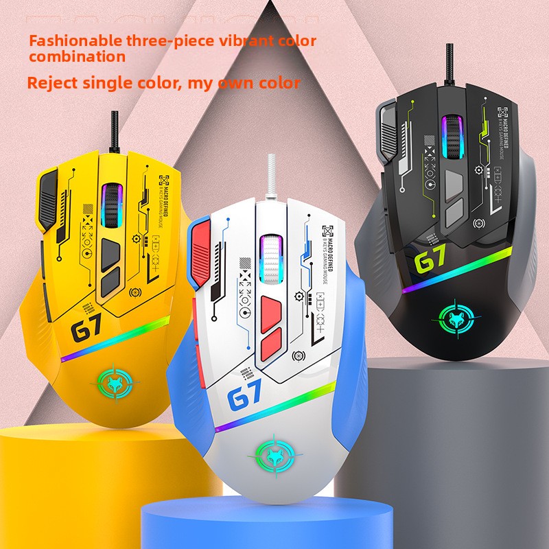 G6 Wired Gaming Mouse 128000DP - Gaming Keyboard 1 Hand incelemesi ve fiyatı