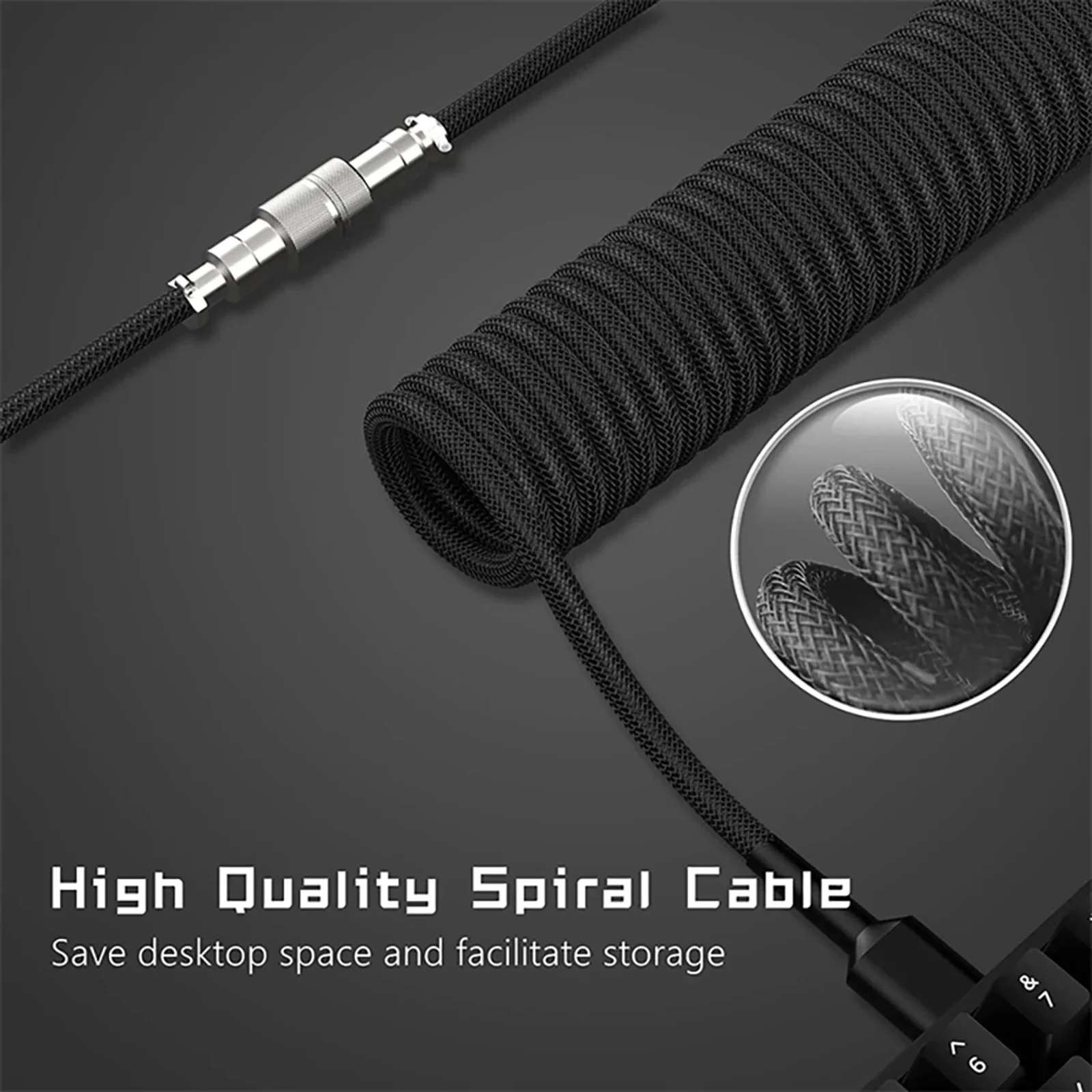 New Type C Coiled Cable USB Av - Coiled Usb Cable incelemesi ve fiyatı