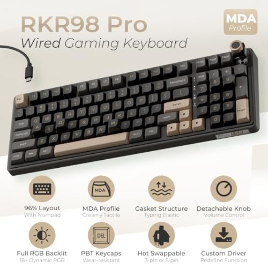Gaming keyboard with gasket mo - Gaming Keyboard No Number Pad incelemesi ve fiyatı