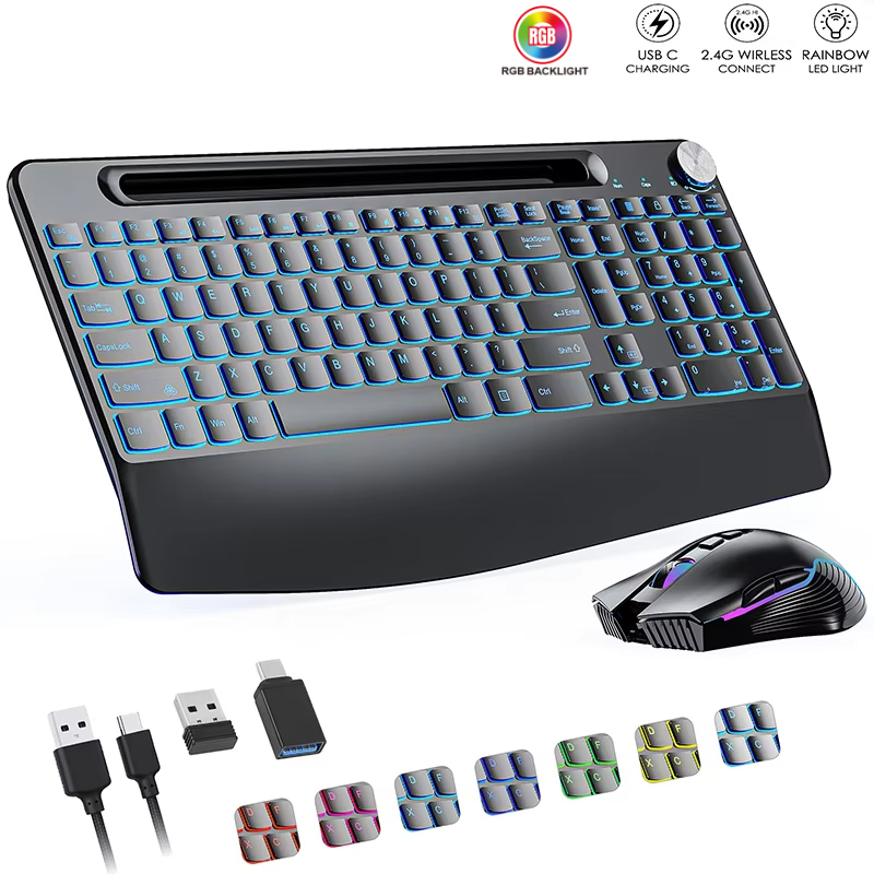 2.4G&Type-C Wireless Keyboard  - Gaming Keyboard And Mouse Combo incelemesi ve fiyatı