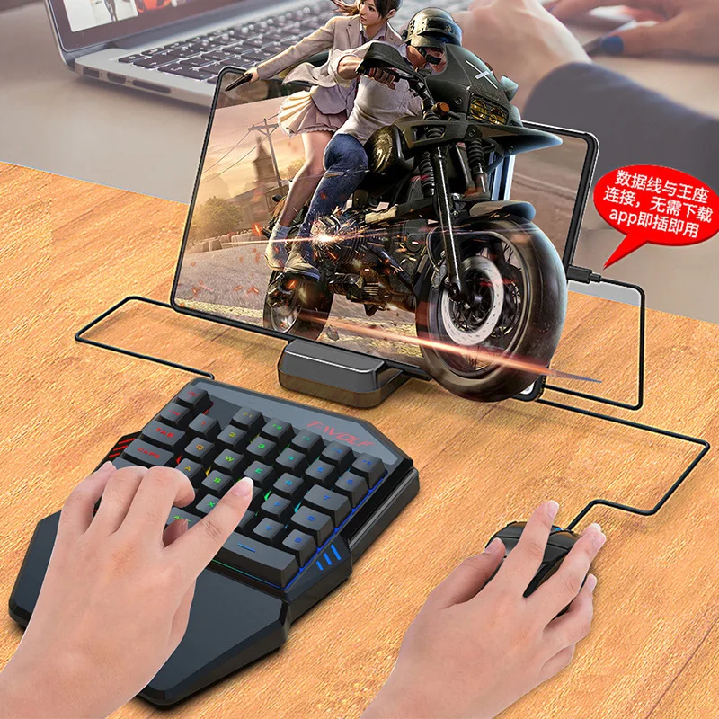 T-WOLF TF900 One Handed Keyboa - Gaming Keyboard Hand incelemesi ve fiyatı