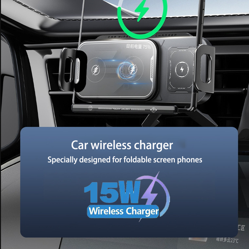 Car Wireless Charger Dual Coil - Coiled Usb Cable incelemesi ve fiyatı