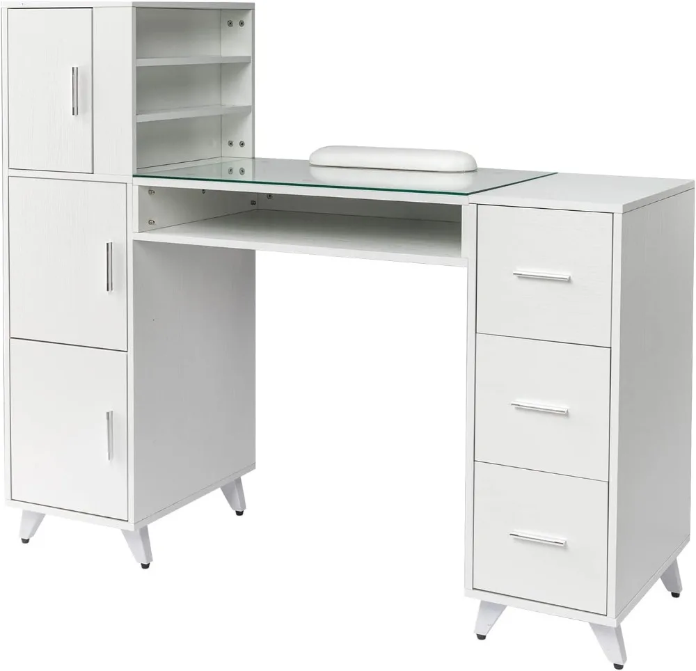 Manicure Table Nail Desk for N - Wrist Rest Wood incelemesi ve fiyatı