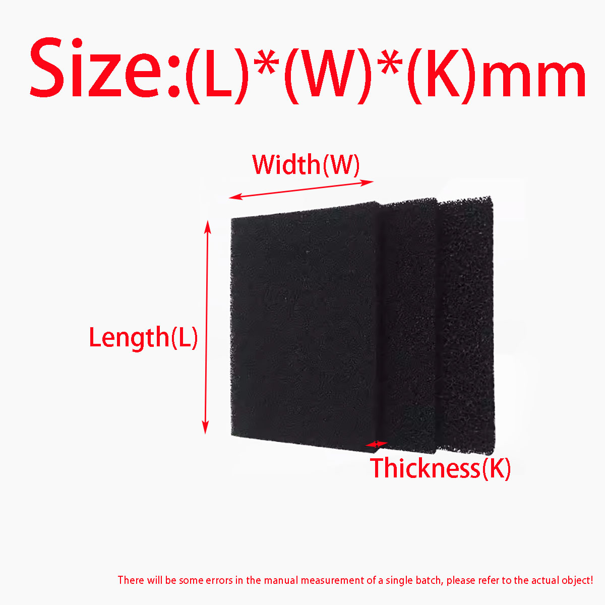 200x200mm  Dustproof Flame Ret - Polyurethane Foam Sheet incelemesi ve fiyatı