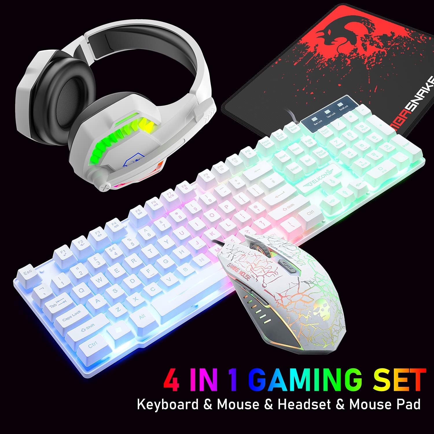 MAMBASNAKE T11 UK 100% Gaming  - Gaming Keyboard And Mouse Combo incelemesi ve fiyatı