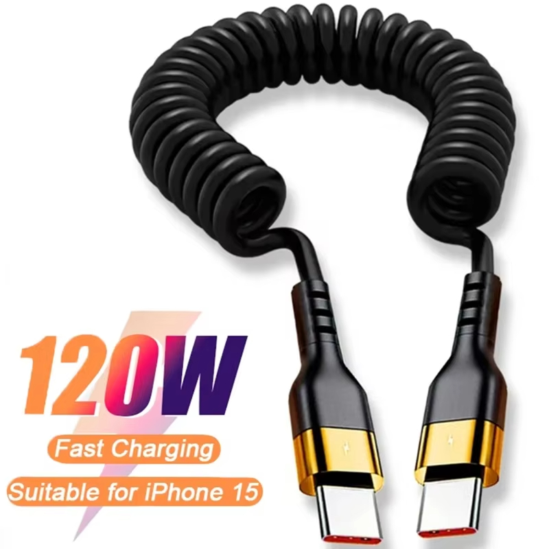 PD 120W Coiled USB C To C Cabl - Coiled Usb Cable incelemesi ve fiyatı