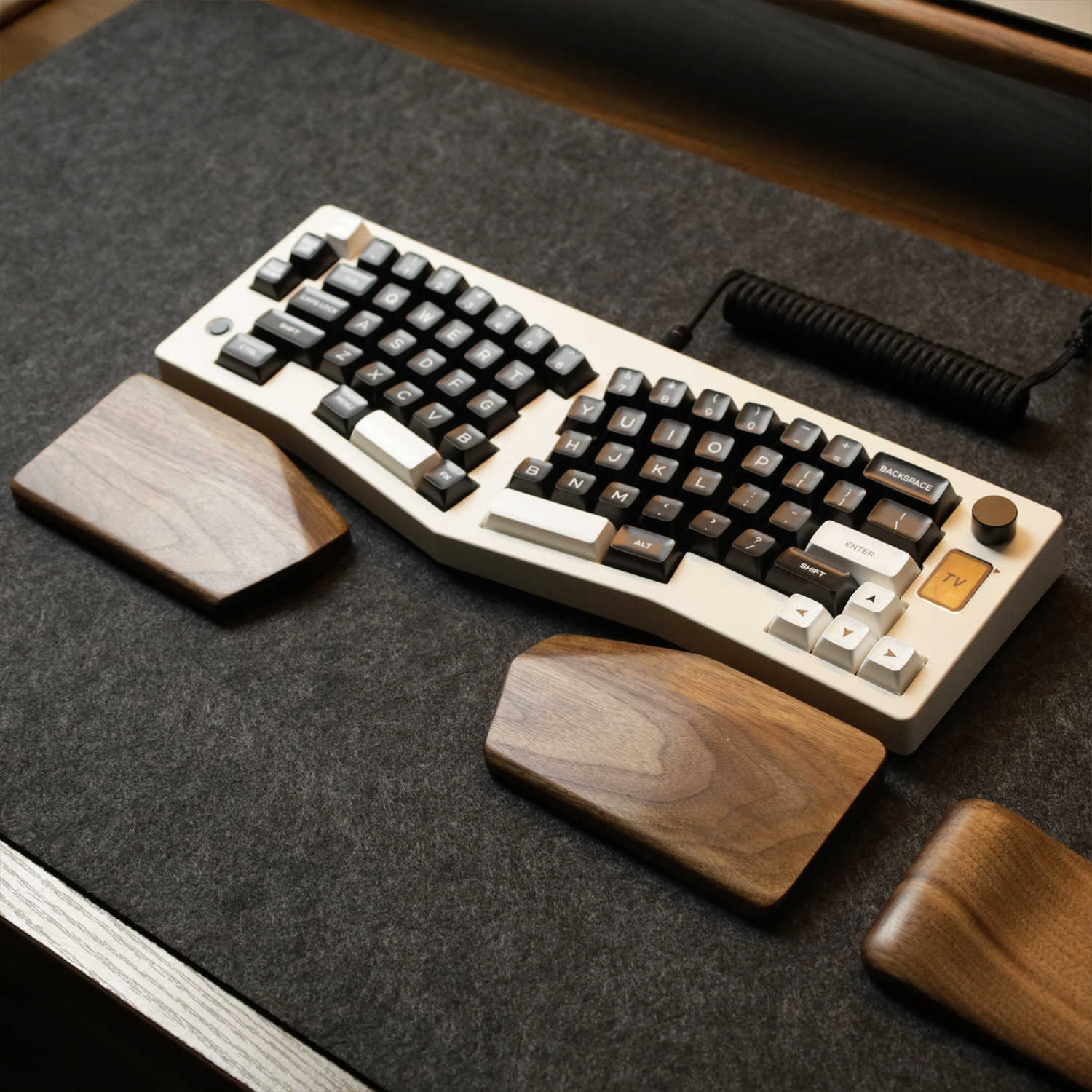 Split Keyboard Hand Rest Origi - Wrist Rest Wood incelemesi ve fiyatı