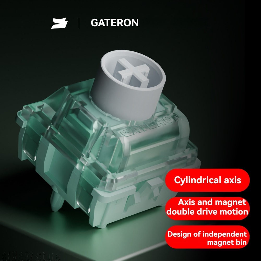 GATERON Magnetic Jade Ultra Sw - Gaming Keyboard Magnetic Switches incelemesi ve fiyatı