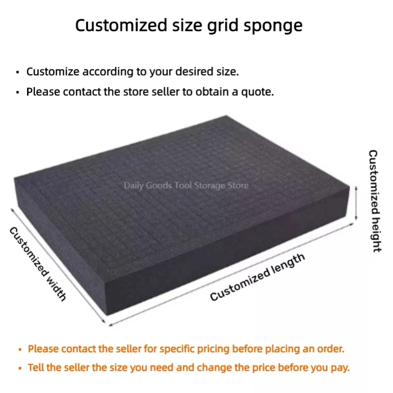 Pre-Cut Toolbox Foam Insert Pi - Polyurethane Foam Sheet incelemesi ve fiyatı