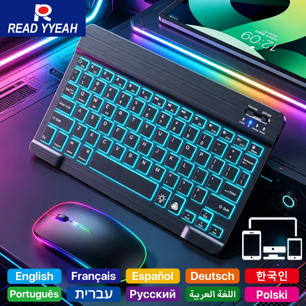 READ YYEAH RGB Backlit Bluetoo - Gaming Keyboard And Mouse Combo incelemesi ve fiyatı
