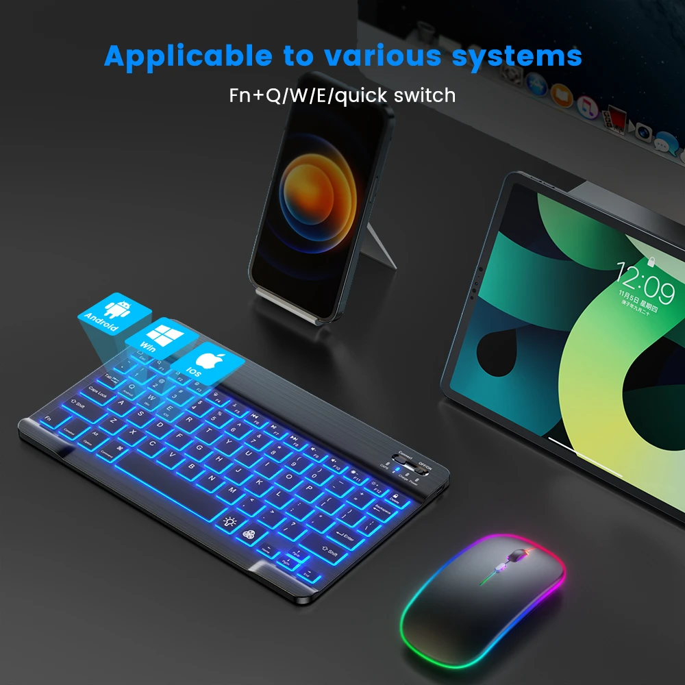 READ YYEAH RGB Backlit Bluetoo - Gaming Keyboard And Mouse Combo incelemesi ve fiyatı