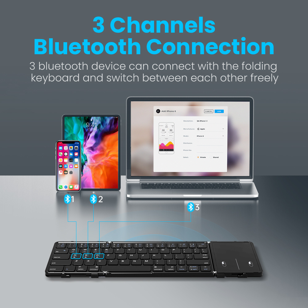 BOW Korea/Russia Wireless Fold - Gaming Keyboard No Number Pad incelemesi ve fiyatı