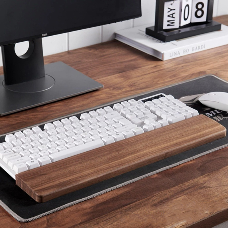 30/36/44cm Solid Walnut Keyboa - Wrist Rest Wood incelemesi ve fiyatı