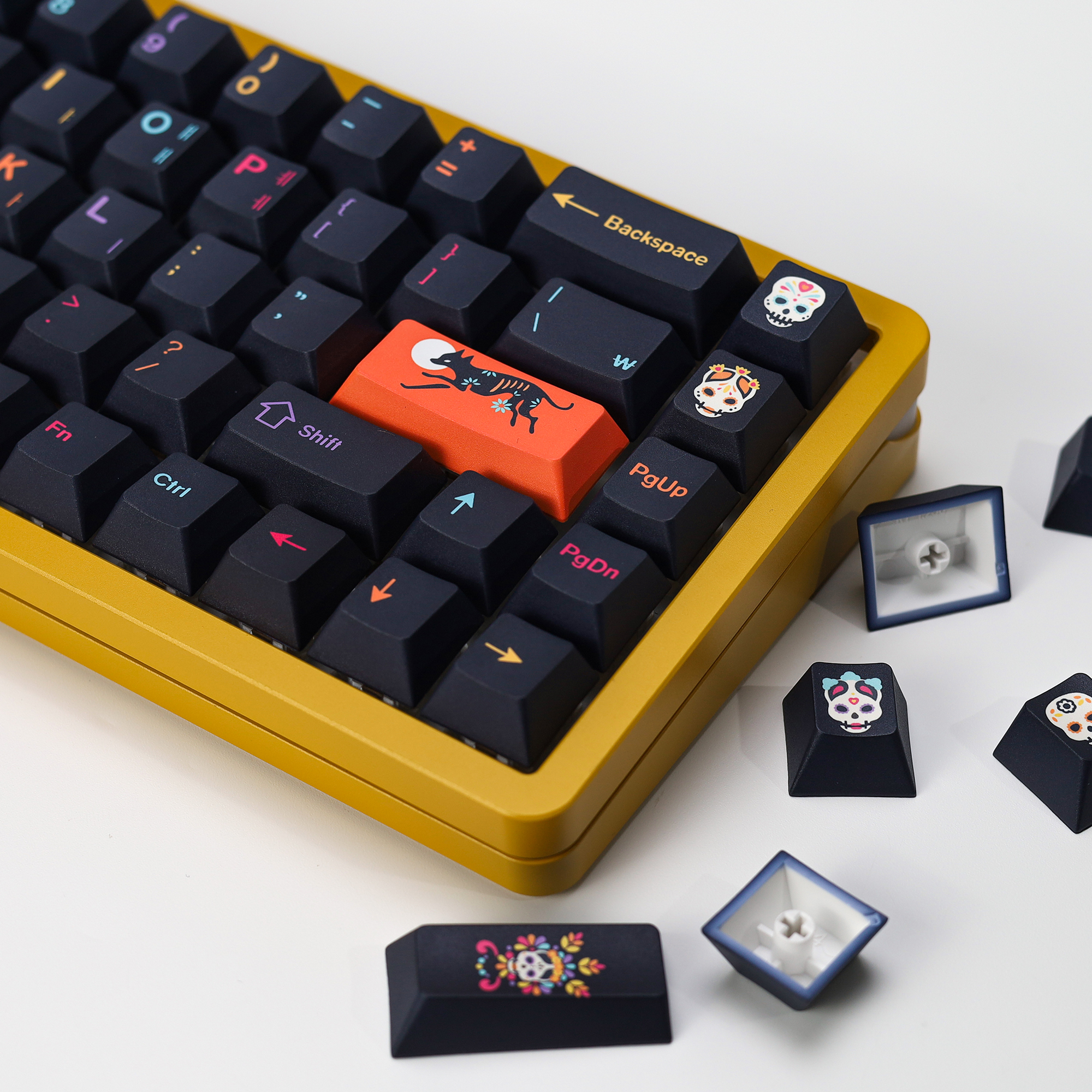 KBDiy GMK Mictlan Cherry Profi - Gaming Keyboard No Number Pad incelemesi ve fiyatı