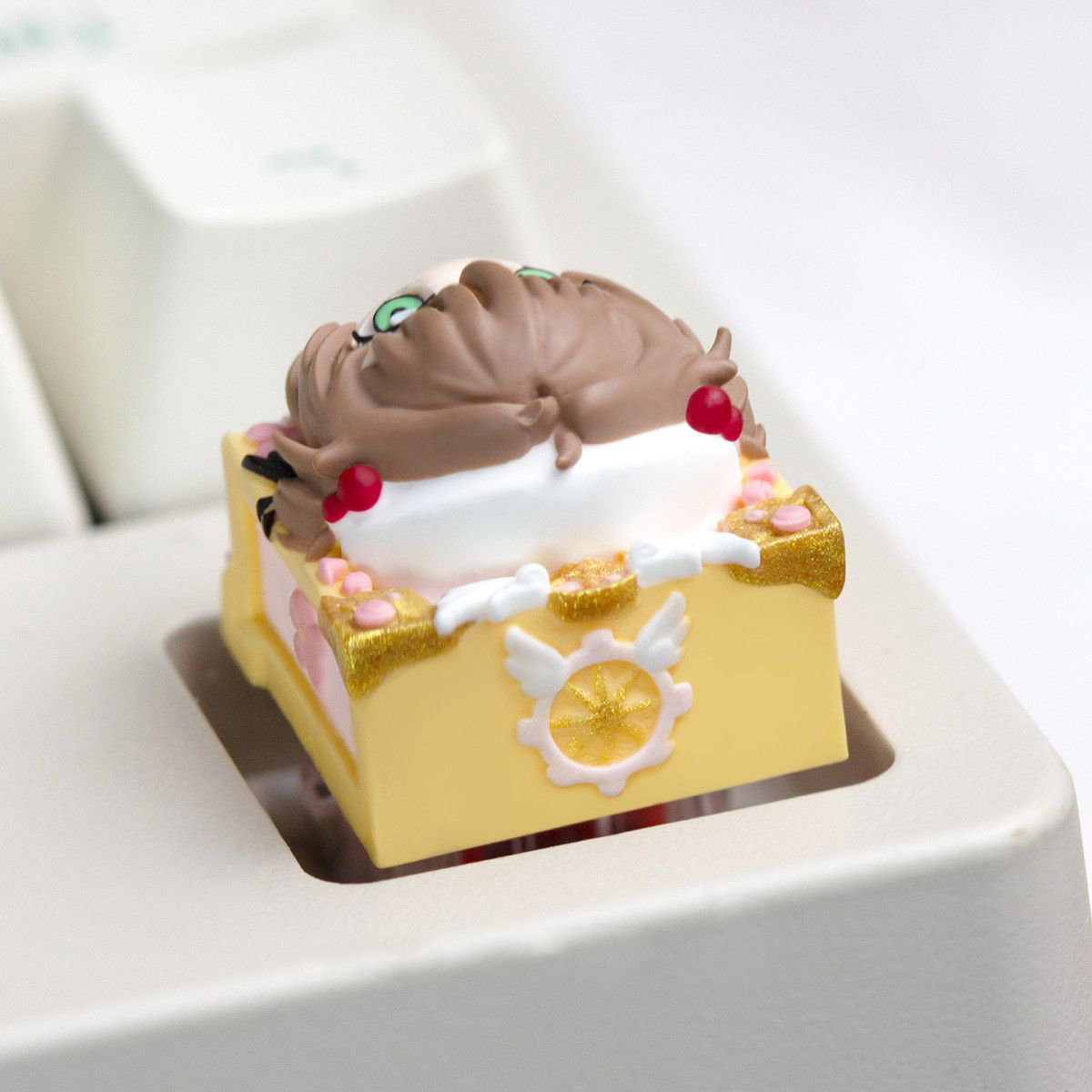 Anime Sakura Keycaps Hand-made - Gaming Keyboard Hand incelemesi ve fiyatı