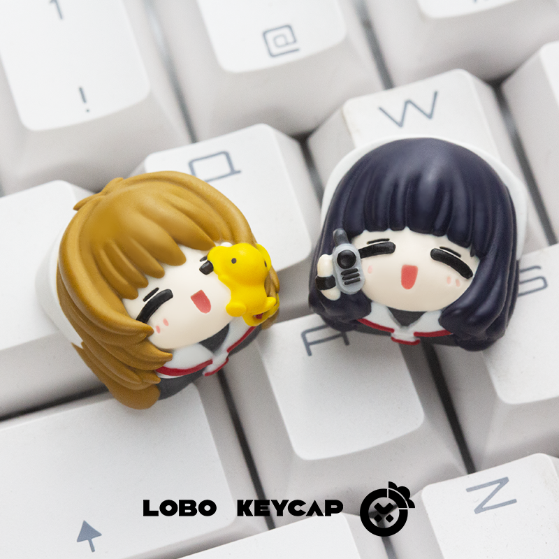 Anime Sakura Keycaps Hand-made - Gaming Keyboard Hand incelemesi ve fiyatı