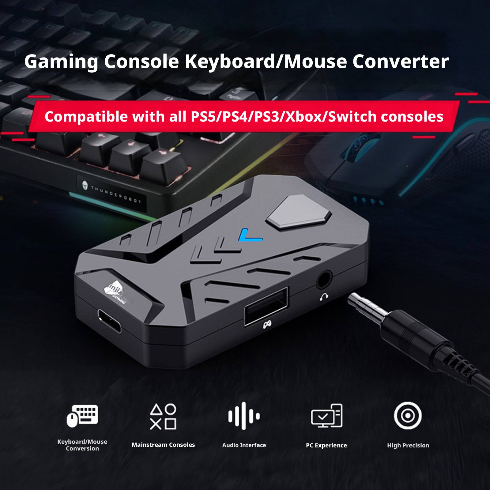 Master Pro Gaming Keyboard and - Gaming Keyboard And Mouse Converter For Mobile incelemesi ve fiyatı