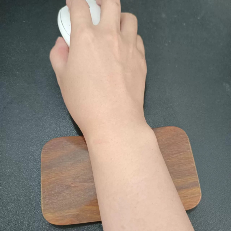 Black Walnut Mouse Wrist Rest  - Wrist Rest Wood incelemesi ve fiyatı
