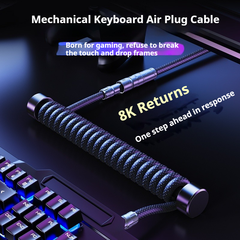 Eary 1.2m Coiled Keyboard Cabl - Coiled Usb Cable incelemesi ve fiyatı