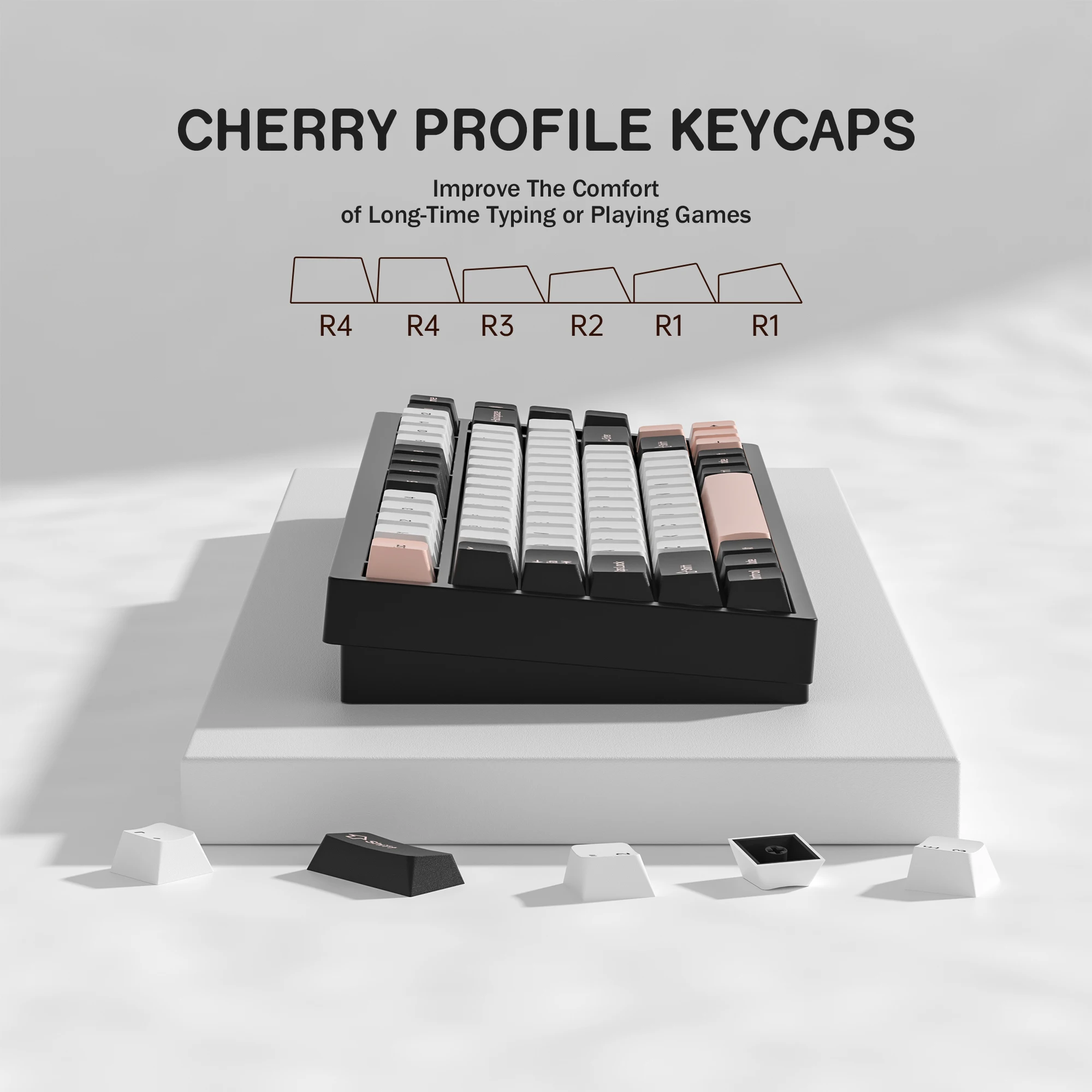 KBDiy GMK Olivia Keycaps for M - Gaming Keyboard No Number Pad incelemesi ve fiyatı