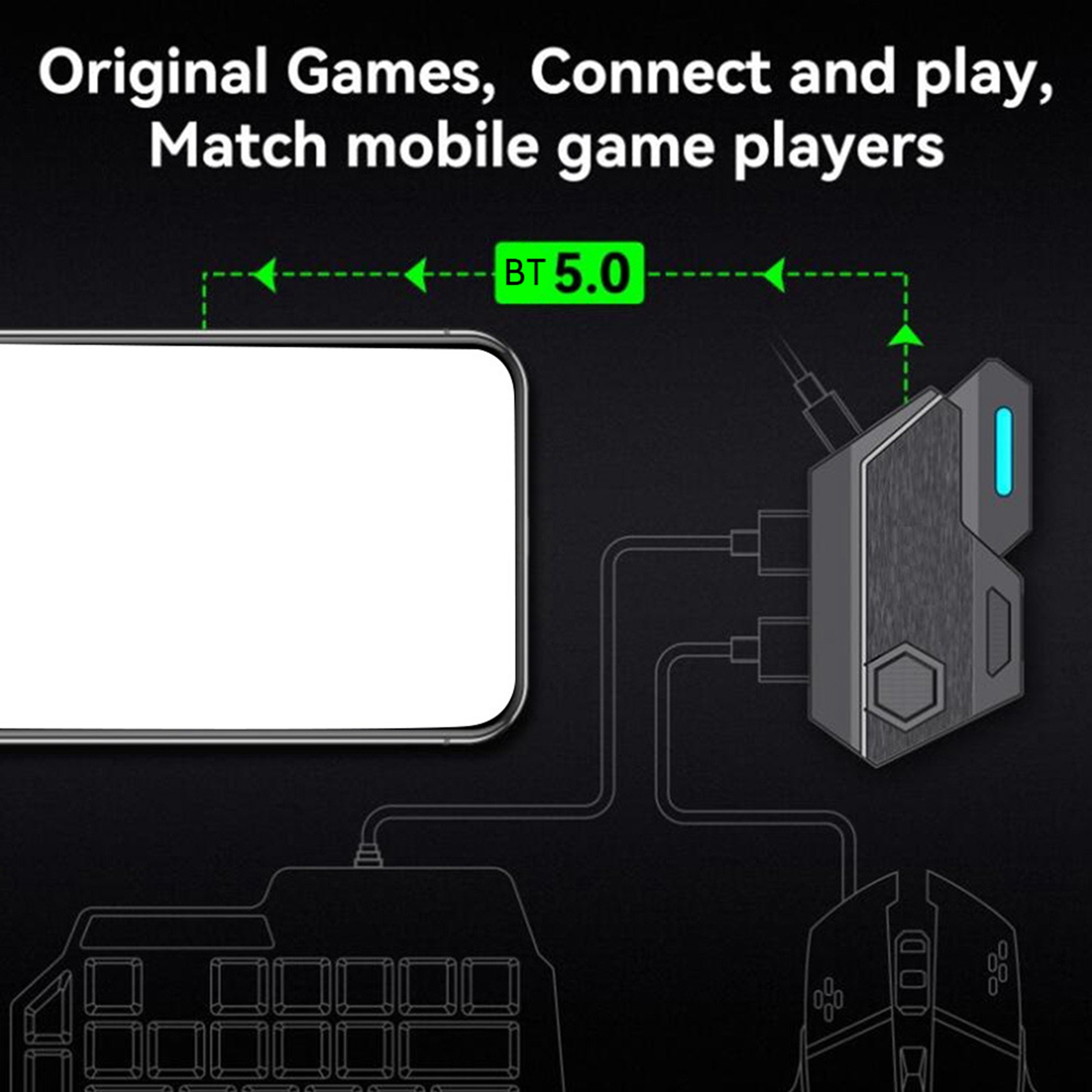 Reliable~ Gamepad Mobile For P - Gaming Keyboard And Mouse Converter For Mobile incelemesi ve fiyatı