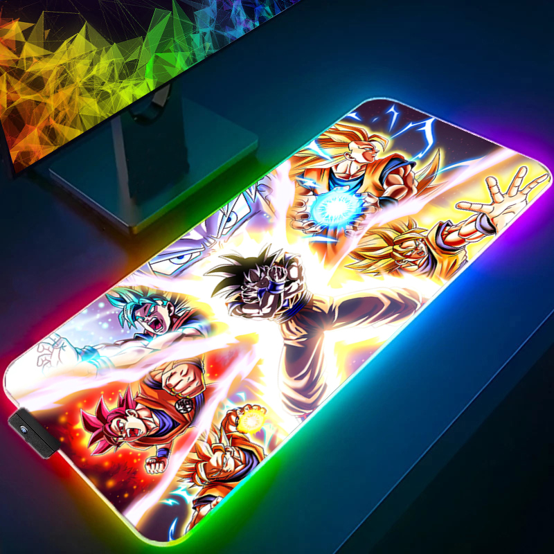 LED Mouse pad Dragon Ball Comp - Gaming Keyboard Theme incelemesi ve fiyatı