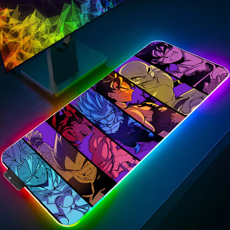 LED Mouse pad Dragon Ball Comp - Gaming Keyboard Theme incelemesi ve fiyatı