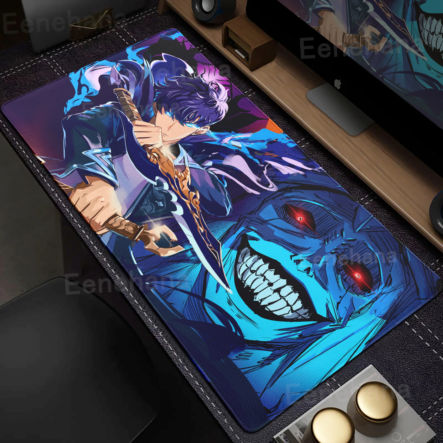 Anime Solo Leveling Mouse Pad  - Gaming Keyboard Corsair incelemesi ve fiyatı