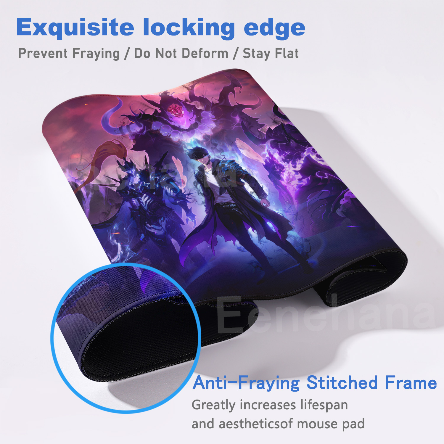 Anime Solo Leveling Mouse Pad  - Gaming Keyboard Corsair incelemesi ve fiyatı