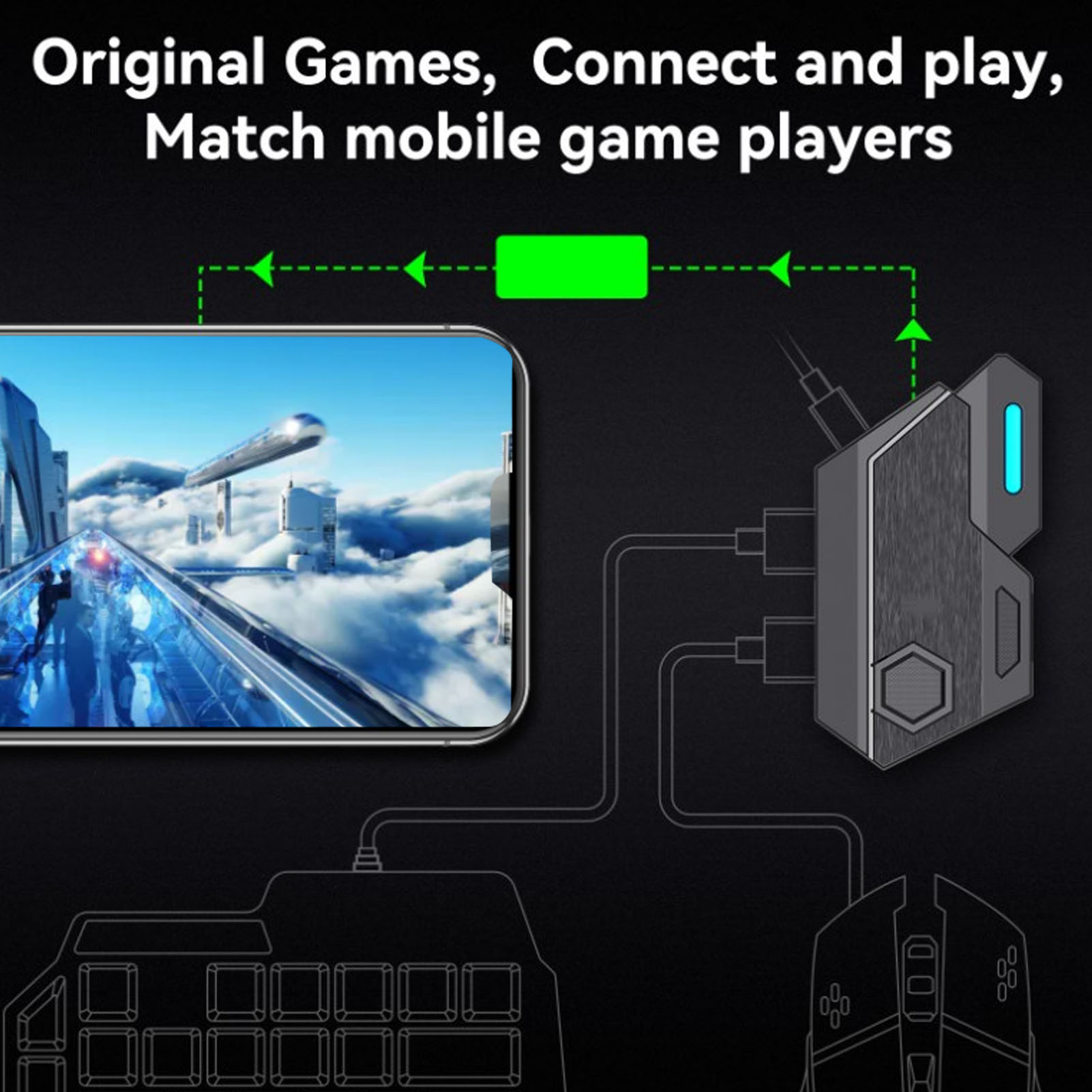 Mobile Game Combo Pack Bluetoo - Gaming Keyboard And Mouse Combo incelemesi ve fiyatı