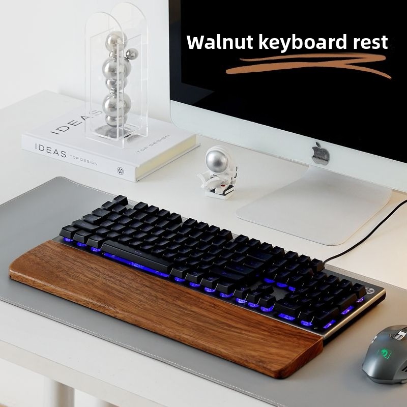 Solid Wood Keyboard Palm Rest  - Gaming Keyboard And Mouse Combo incelemesi ve fiyatı