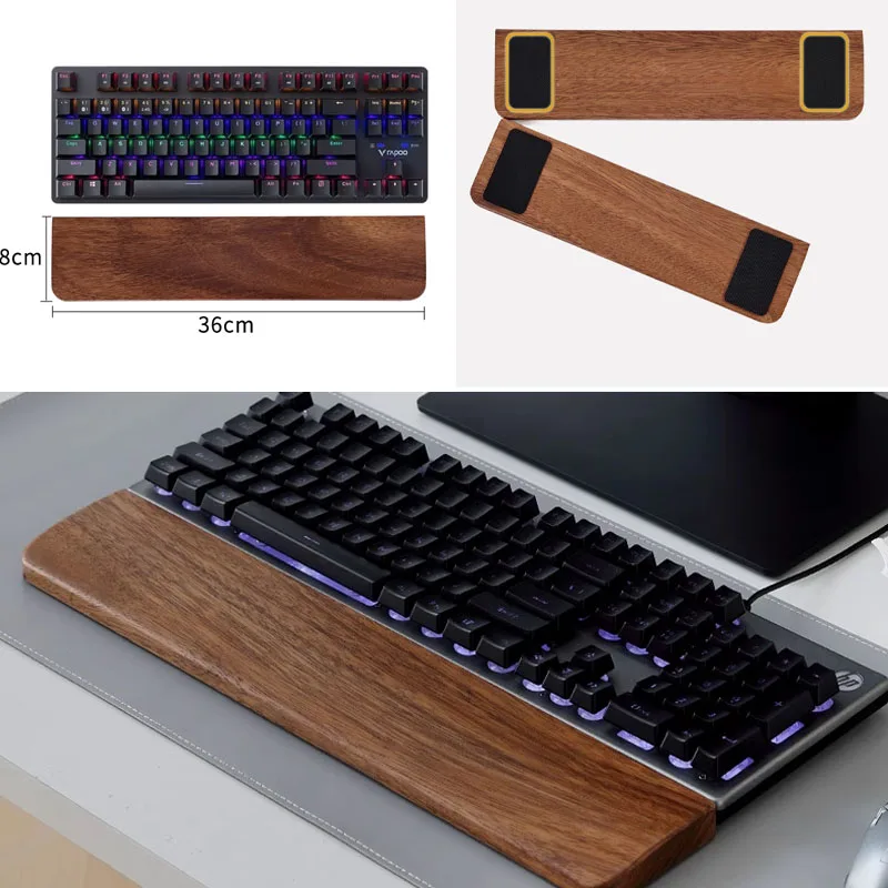 Solid Wood Keyboard Palm Rest  - Gaming Keyboard And Mouse Combo incelemesi ve fiyatı