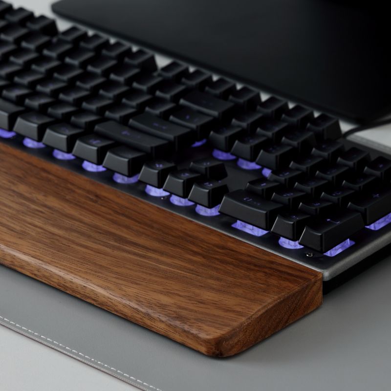 Solid Wood Keyboard Palm Rest  - Gaming Keyboard And Mouse Combo incelemesi ve fiyatı