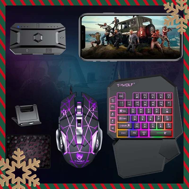 Kit Mobilador Gamer Kit Gaming - Gaming Keyboard And Mouse Converter For Mobile incelemesi ve fiyatı