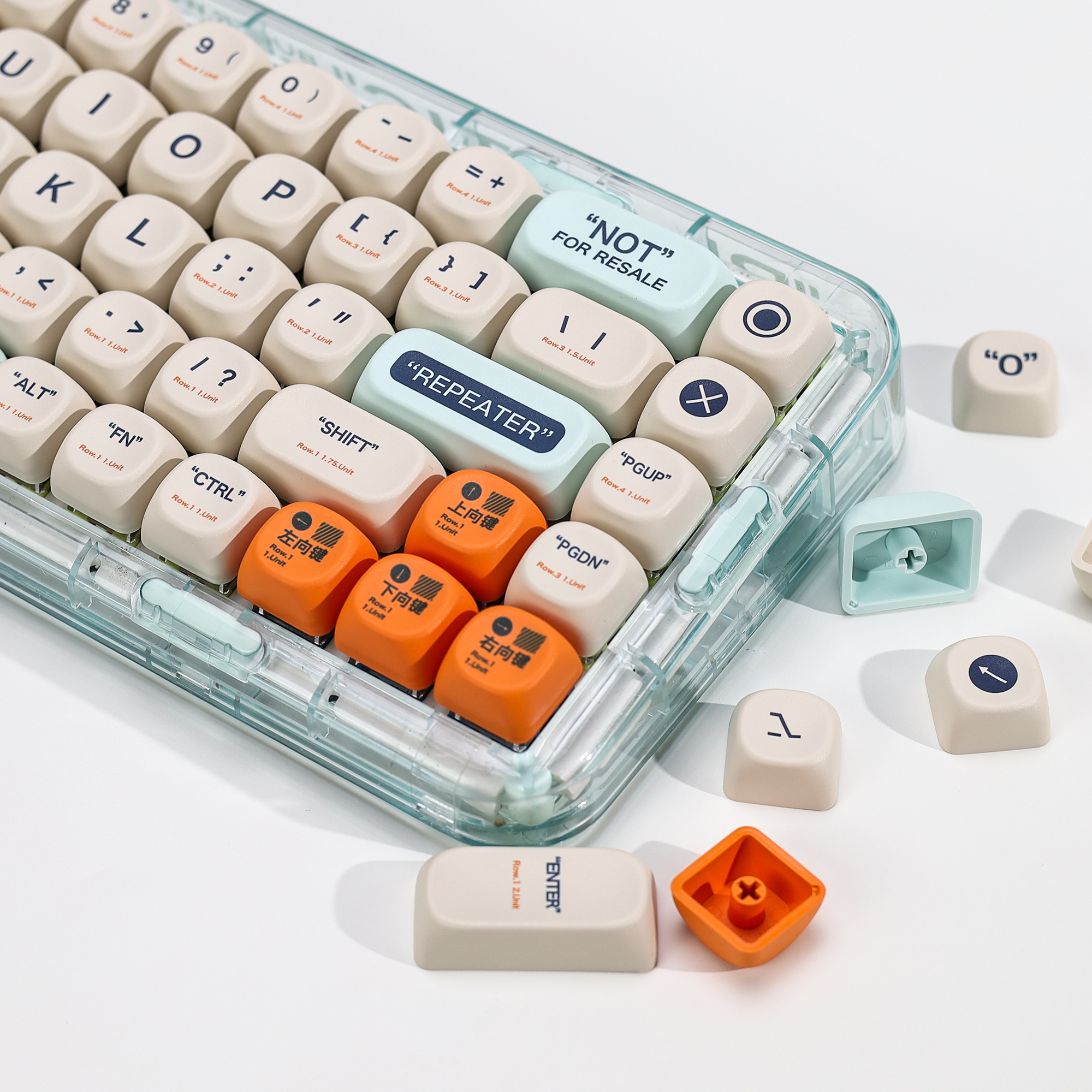 KBDiy KOA Profile Retro Plasti - Gaming Keyboard No Number Pad incelemesi ve fiyatı