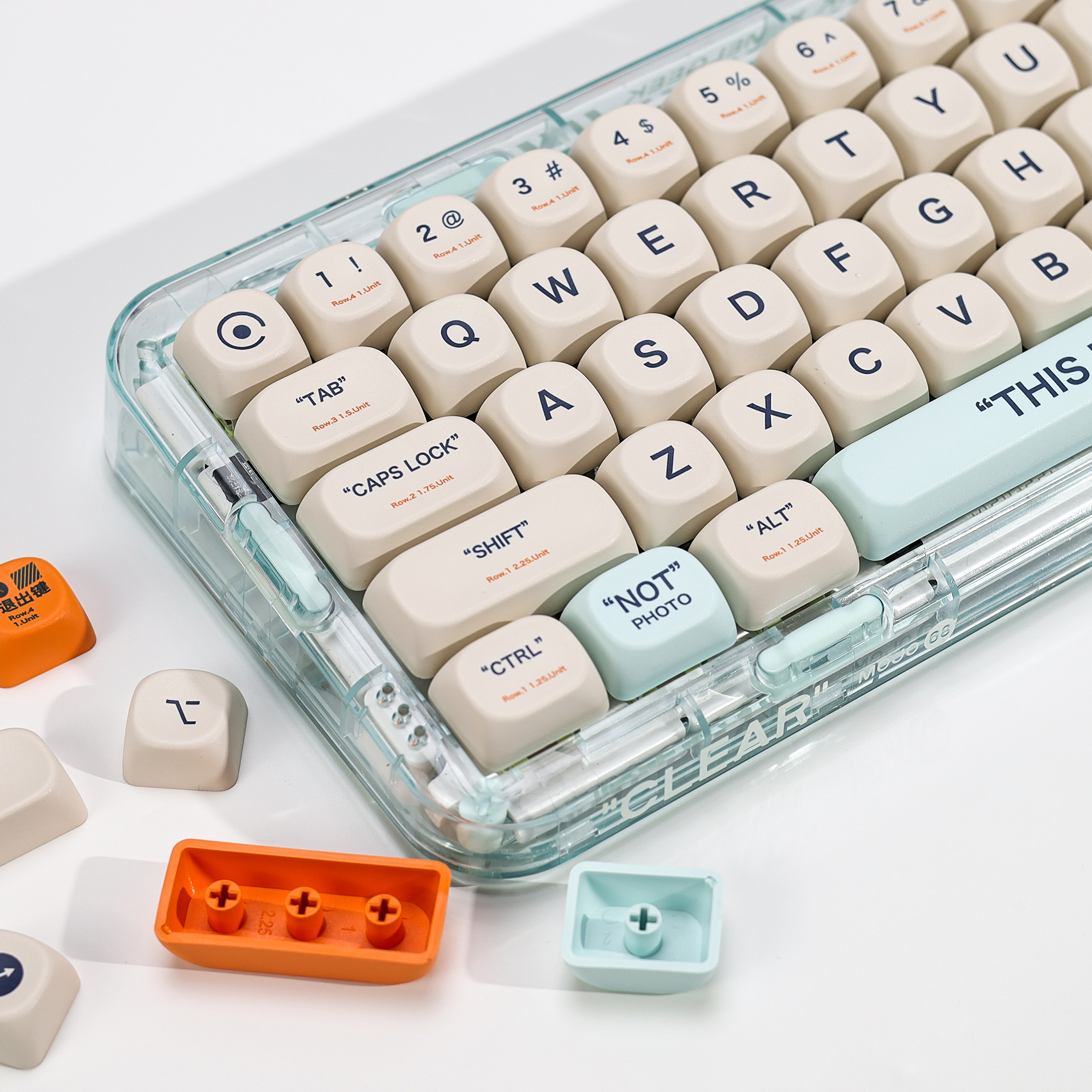 KBDiy KOA Profile Retro Plasti - Gaming Keyboard No Number Pad incelemesi ve fiyatı