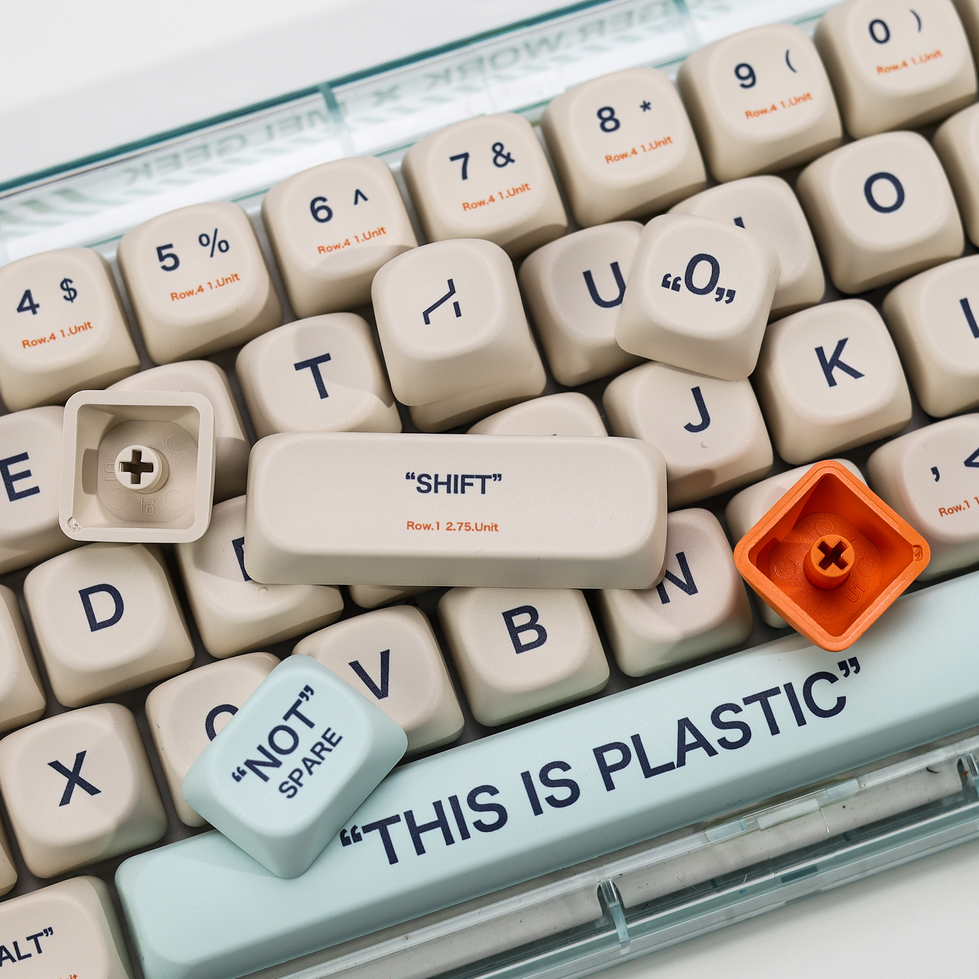 KBDiy KOA Profile Retro Plasti - Gaming Keyboard No Number Pad incelemesi ve fiyatı