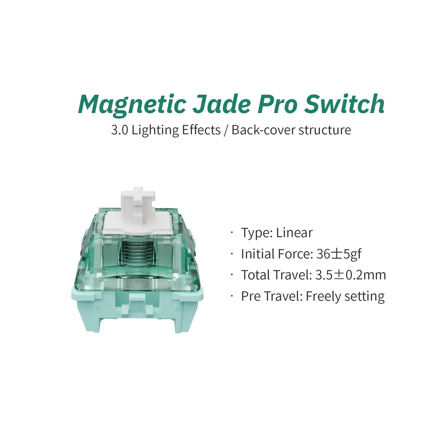 Gateron Magnetic Jade Pro Swit - Gaming Keyboard Magnetic Switches incelemesi ve fiyatı