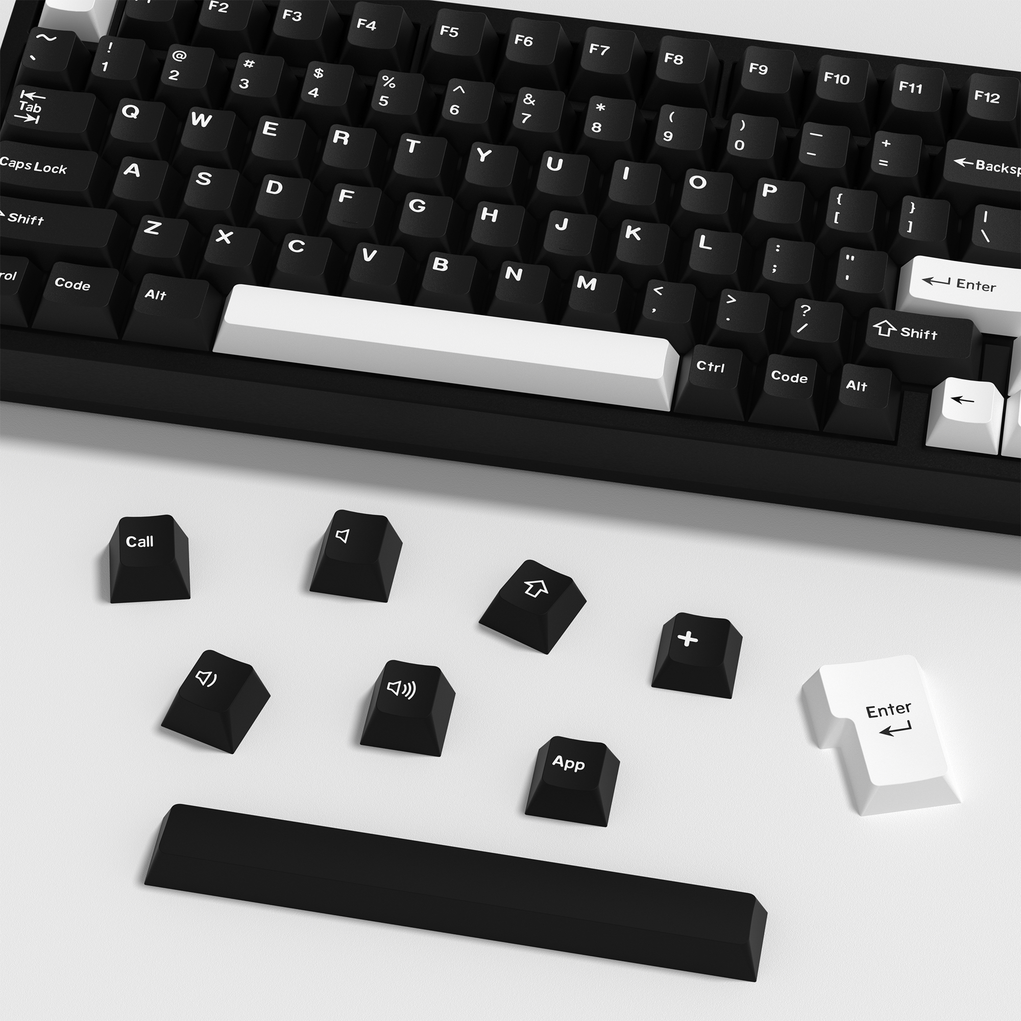 KBDiy GMK WOB Keycap Cherry Pr - Gaming Keyboard No Number Pad incelemesi ve fiyatı